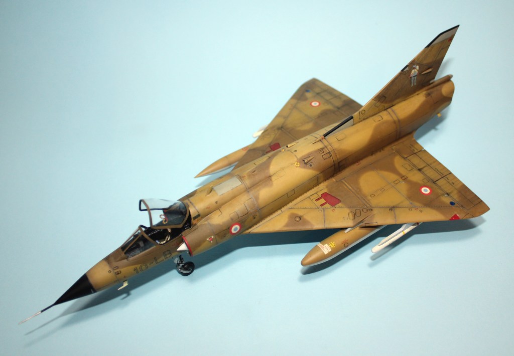 Eduard 1/48 Mirage IIIC, EC 3/10 Vexin 87/10-LB, Djibouti,&nbsp;1984
