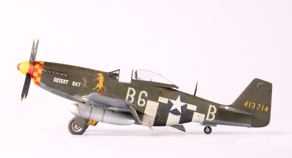 Revell 1/32 P-51D-5NA Mustang. “Desert Rat”, Capt. Herschel Pascoe, 363 FS, 357 FG 44-13714 / B6-B, Operation “Market garden”, Netherlands,&nbsp;1944